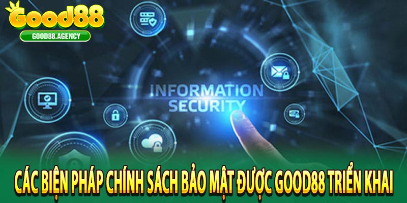 Các biện pháp chính sách bảo mật được good88 triển khai